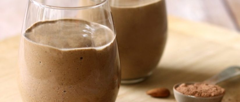 Cocoa-Almond Smoothie cocoa almond smoothie