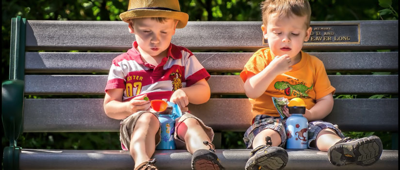 To Snack or Not to Snack: Should kids be snacking? two-kids-snacking