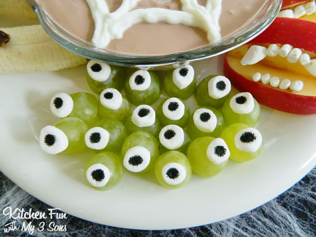 meatball eyeballs halloween use green olives