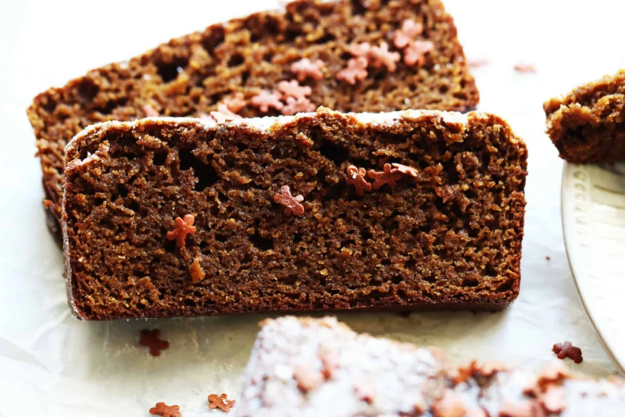 GLUTEN FREE GINGERBREAD LOAF, DAIRY FREE AND PALEO