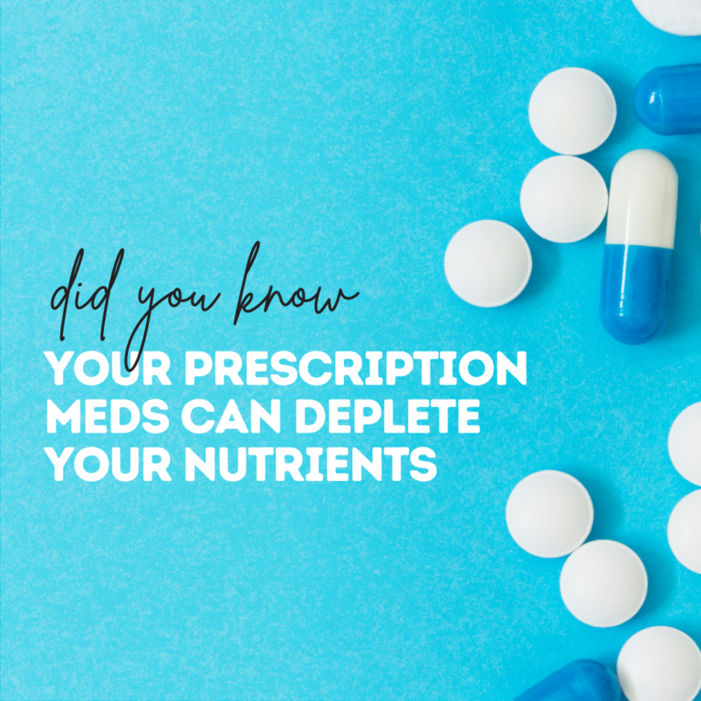 Prescription Meds + Nutrient Depletion: Warning Signs, Risks, And ...