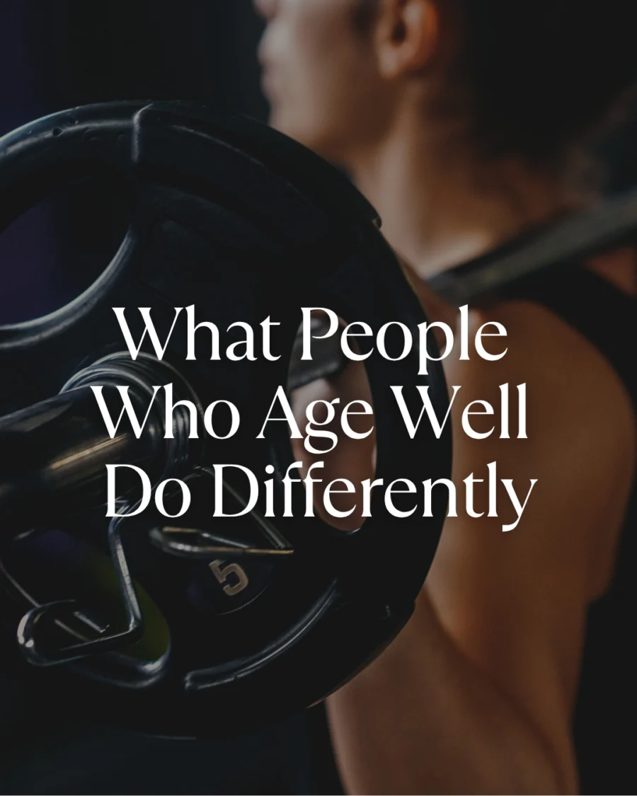 The Most Important Longevity Habits for Long-Term Health